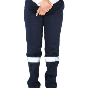 Pantalón Gabardina Con Reflejante (Dama)(Varios colores)