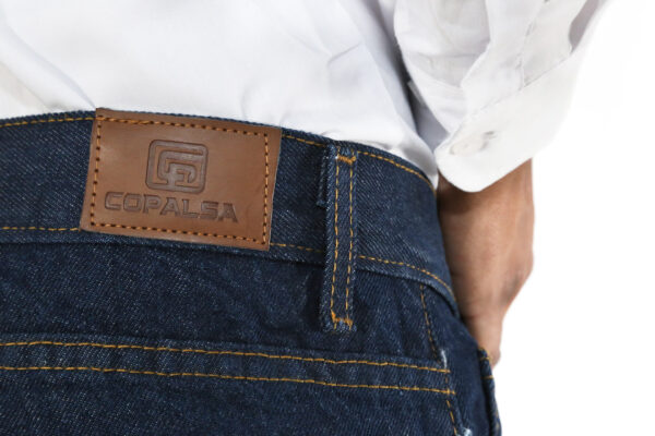 Pantalón Mezclilla Con Cinta Reflejante - Imagen 3