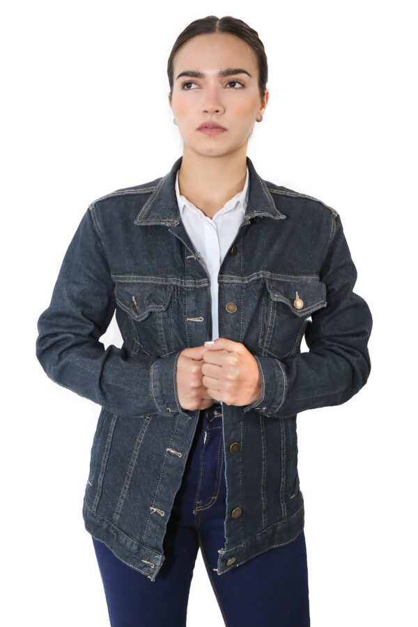 Chamarra Mezclilla (Unisex) - Imagen 4