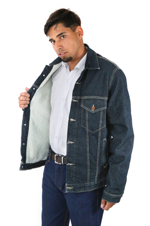 Chamarra Con Borrega (Unisex) - Imagen 5